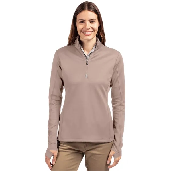 Women's sweatshirt with UPF 50+ protection, matte fabric finish, moisture-wicking performance,... from ASI 47965 Cutter & Buck