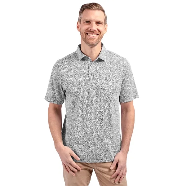 Men's polo with UPF 25+ protection, moisture-wicking performance, self-fabric collar, and... from ASI 47965 Cutter & Buck