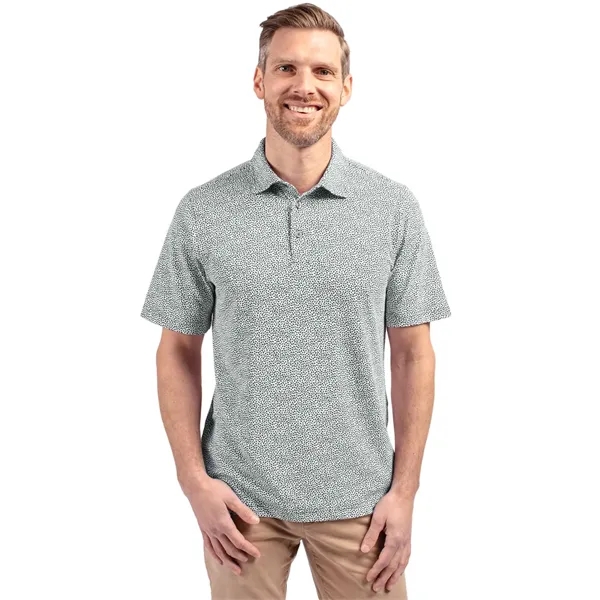 Men's polo with UPF 25+ protection, moisture-wicking performance, self-fabric collar, and... from ASI 47965 Cutter & Buck