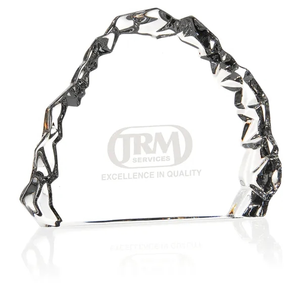 Carved Crystal Award... from ASI 40480 Koozie Group / Norwood