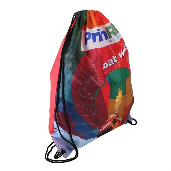 Drawstring backpack made of 80 GSM non-woven PET and non-woven PP... from ASI 37218 Athena Promo (tm)