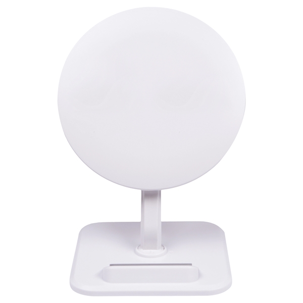 5 Watts. Adjustable, collapsible phone stand. Charges any wireless-enabled device. Detachable... from ASI 62124 iClick, Inc. / iClick®