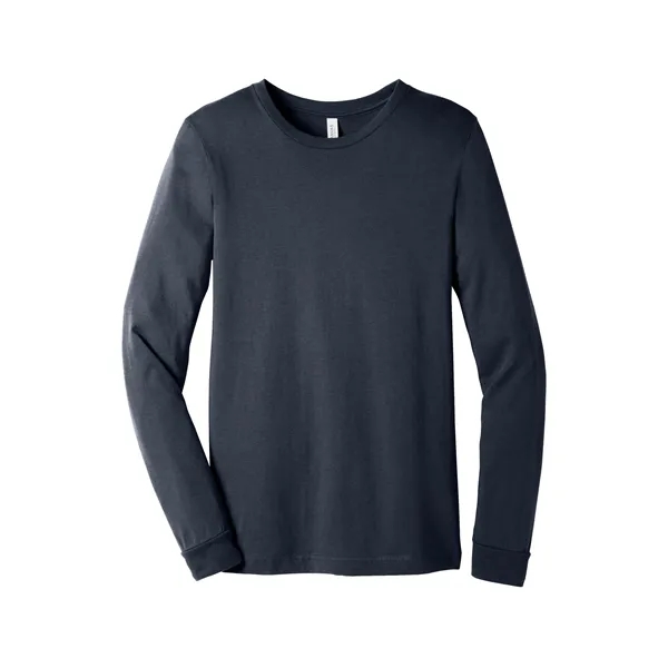 BELLA+CANVAS Unisex Heather CVC Long Sleeve Tee... from ASI 84863 SanMar