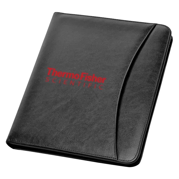 Simulated leather professional padfolio with 8.5" x 11" writing pad and... from ASI 46755 Cosmo Promos