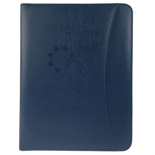 Simulated leather professional padfolio with 8.5" x 11" writing pad and... from ASI 46755 Cosmo Promos