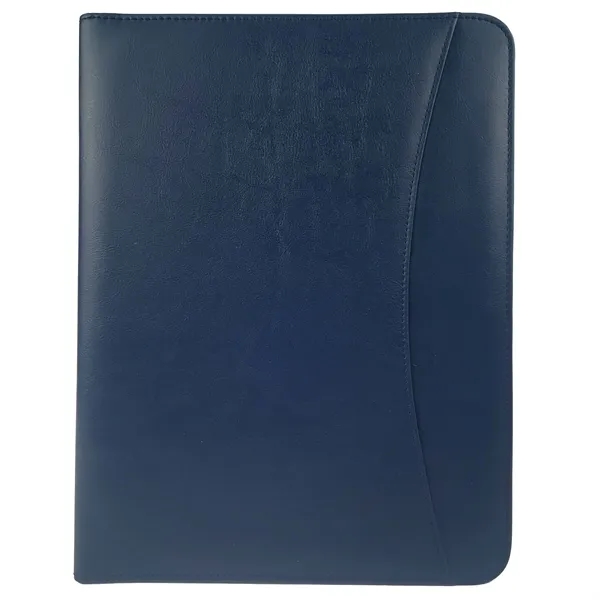 Simulated leather professional padfolio with 8.5" x 11" writing pad and... from ASI 46755 Cosmo Promos