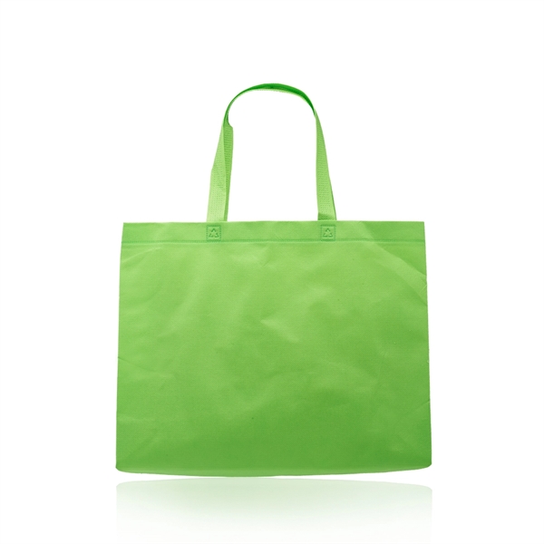 80GSM non-woven polypropylene tote bag with matching color handles.... from ASI 39552 BEL Promo