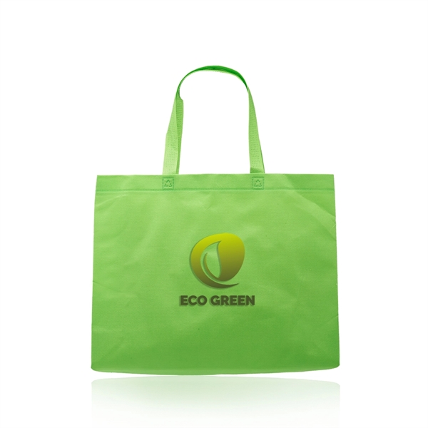 80GSM non-woven polypropylene tote bag with matching color handles.... from ASI 39552 BEL Promo