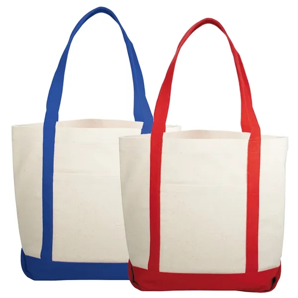 Lightweight cotton canvas boat bag with 10 oz. capacity plus 1... from ASI 37218 Athena Promo (tm)