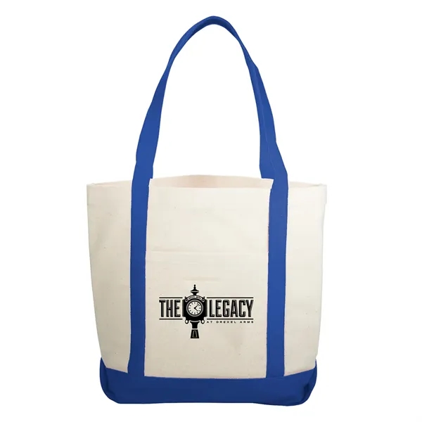 Lightweight cotton canvas boat bag with 10 oz. capacity plus 1... from ASI 37218 Athena Promo (tm)