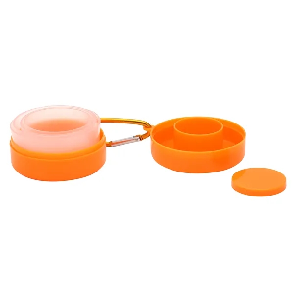 Pop Up 6- oz Collapsible Cup with Carabiner.... from ASI 46755 Cosmo Promos