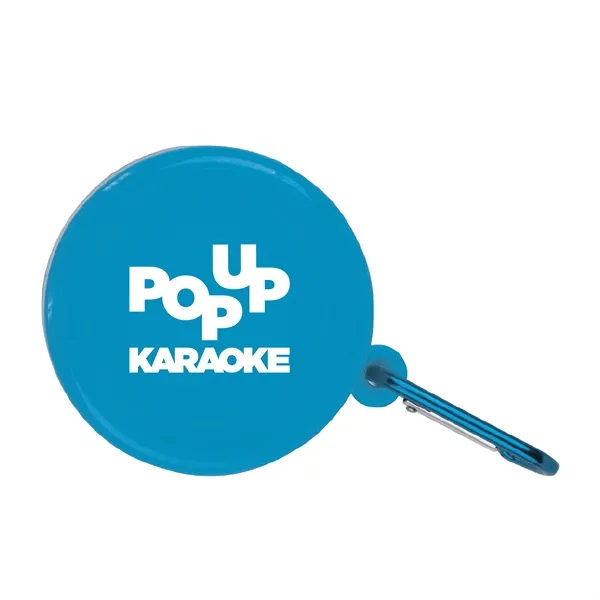 Pop Up 6- oz Collapsible Cup with Carabiner.... from ASI 46755 Cosmo Promos