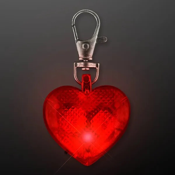 Blinking Heart Dog Light and Keychain; Blank & Imprinted Pricing... from ASI 34194 ALightPromos