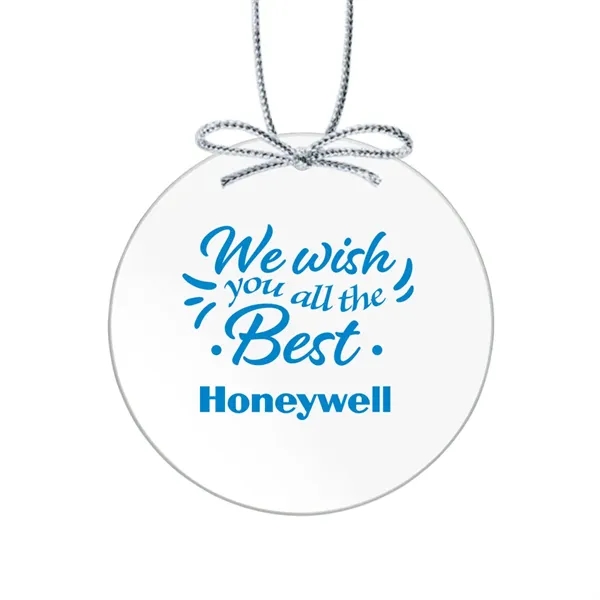 Starfire Ornament - Circle Imprinted... from ASI 84592 St Regis Group