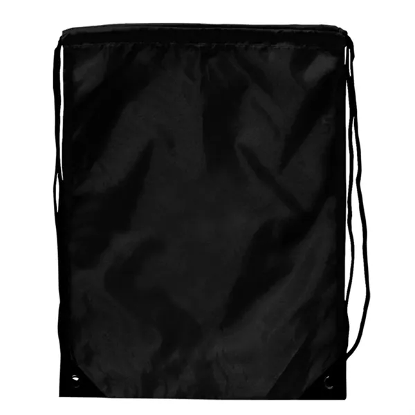 17" x 20" backpack with nylon braided drawstring closure and metal... from ASI 68507 The Magnet Group / Perfect Line