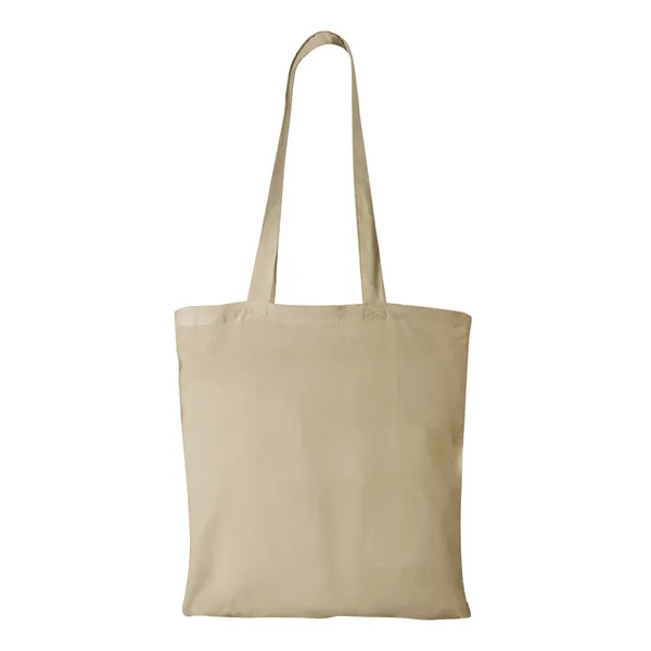 Lightweight cotton canvas tote bag plus 1 color silkscreen imprint on... from ASI 37218 Athena Promo (tm)
