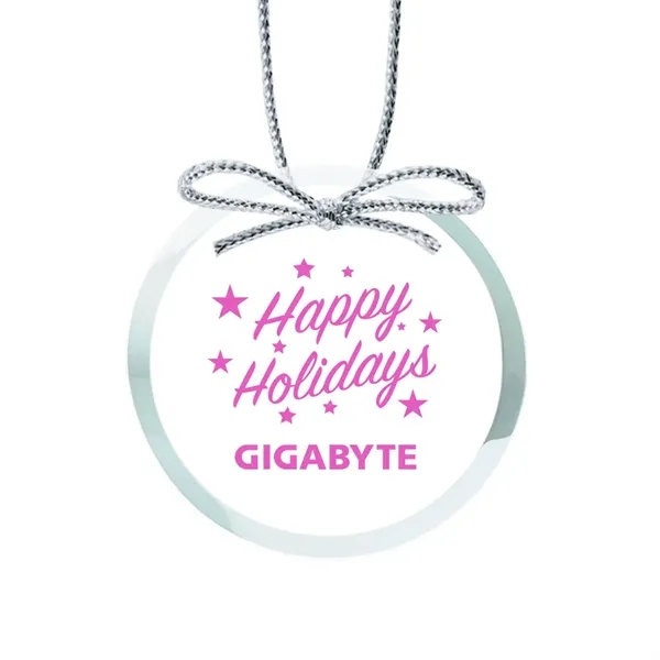 Gracefully sculpted with a smooth beveled edge, this jade ornament showcases... from ASI 84592 St Regis Group