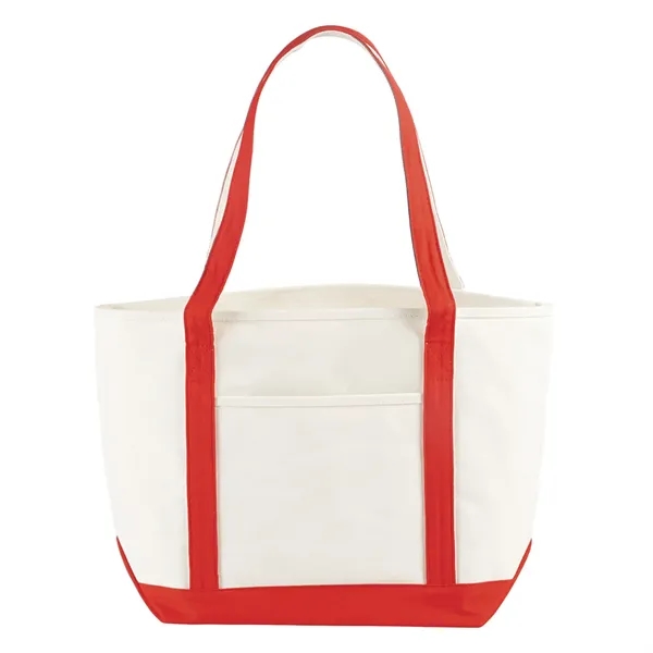 18 oz. cotton canvas boat bag featuring a front pocket plus... from ASI 37218 Athena Promo (tm)