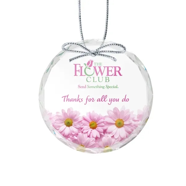 Optical  Ornament - Round VividPrint™... from ASI 84592 St Regis Group