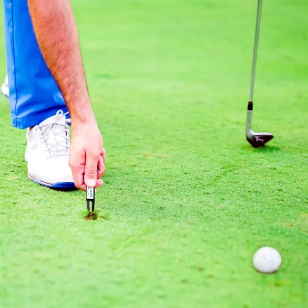 A sleek and functional USA-made divot tool features a full-color imprint... from ASI 46170 Compass Industries Inc