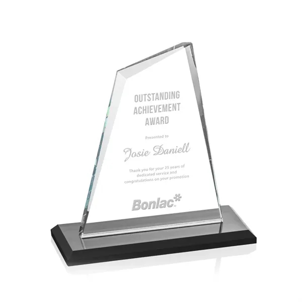 Our extraordinary beveled Starfire Summit award is combined with an ebony... from ASI 84592 St Regis Group / St Regis