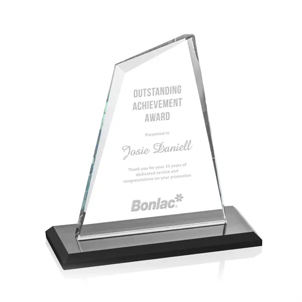 Our extraordinary beveled Starfire Summit award is combined with an ebony... from ASI 84592 St Regis Group / St Regis