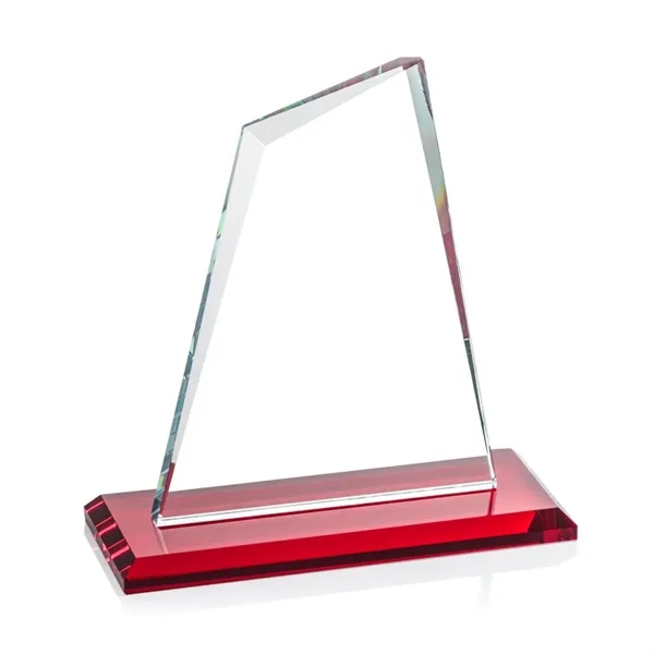 Our extraordinary beveled Starfire Summit award is combined with ruby optical... from ASI 84592 St Regis Group / St Regis