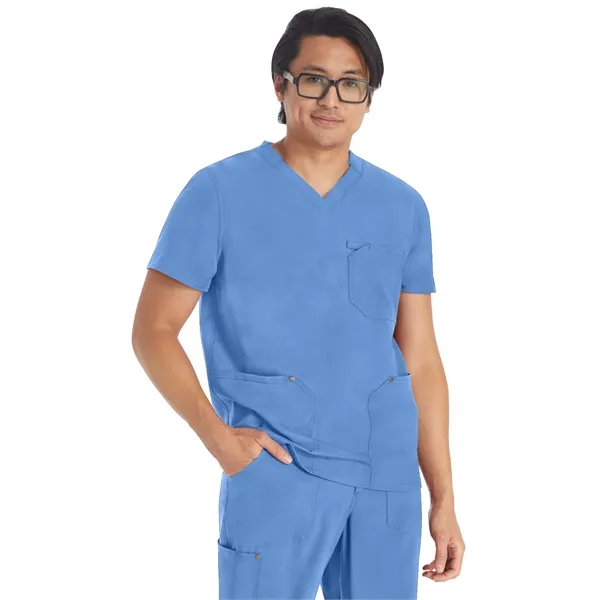 Dickies Medical - EDS NXT - Men's 3-Pocket V-Neck Scrub Top... from ASI 86018 Scrub Authority / Uniform Stores