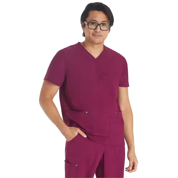 Dickies Medical - EDS NXT - Men's 3-Pocket V-Neck Scrub Top... from ASI 86018 Scrub Authority / Uniform Stores