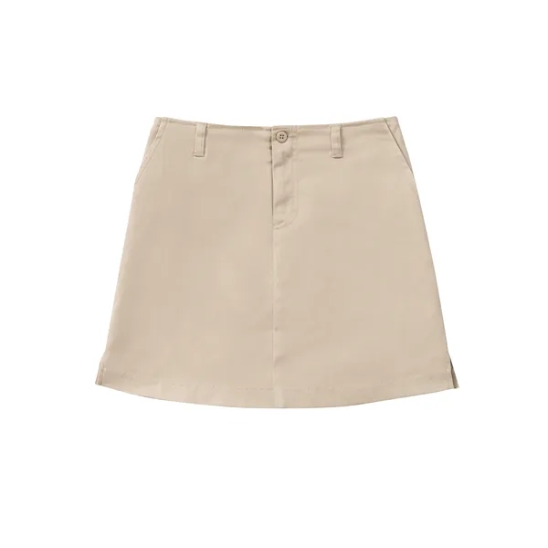 Classroom Uniforms - Girls' Stretch Fly Front Scooter... from ASI 86018 Scrub Authority / Uniform Stores