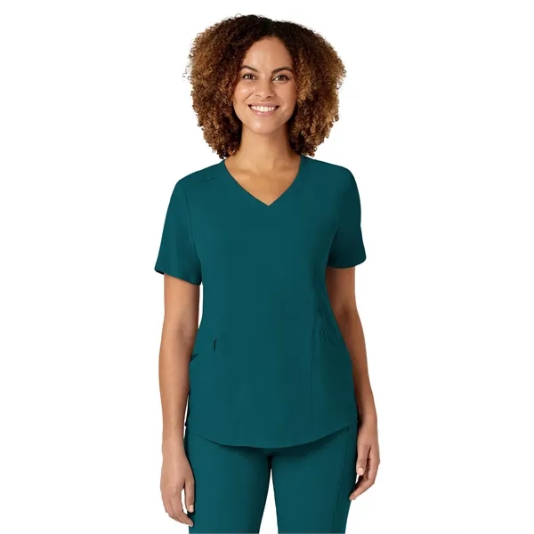 WonderWink Renew Women's V-Neck Top... from ASI 86018 Scrub Authority / Uniform Stores