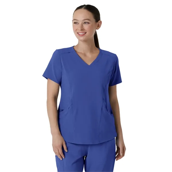 WonderWink Renew Women's V-Neck Top... from ASI 86018 Scrub Authority / Uniform Stores