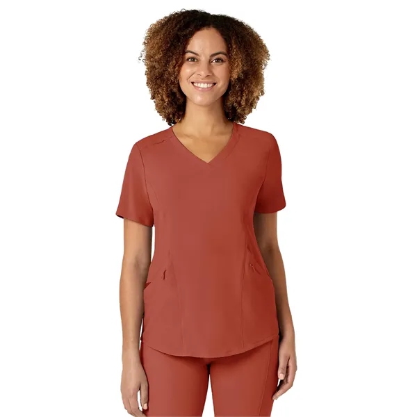 WonderWink Renew Women's V-Neck Top... from ASI 86018 Scrub Authority / Uniform Stores