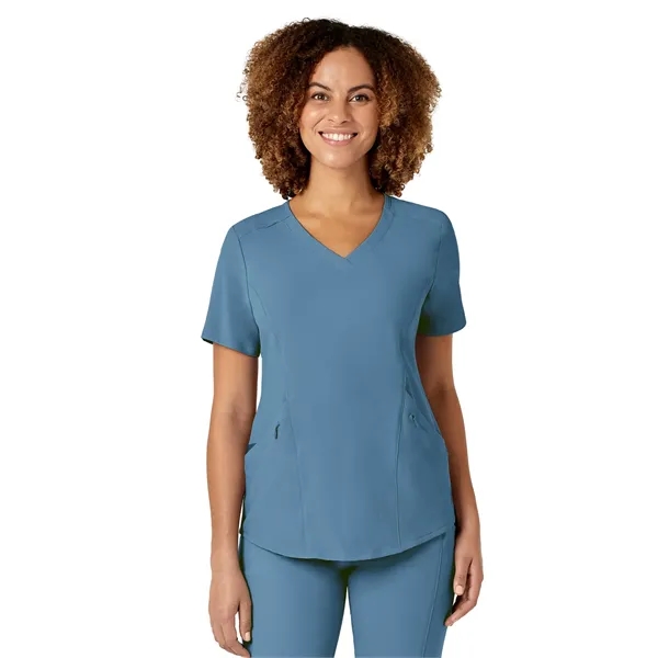 WonderWink Renew Women's V-Neck Top... from ASI 86018 Scrub Authority / Uniform Stores