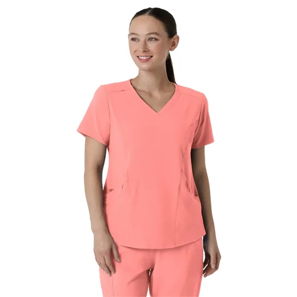 WonderWink Renew Women's V-Neck Top... from ASI 86018 Scrub Authority / Uniform Stores