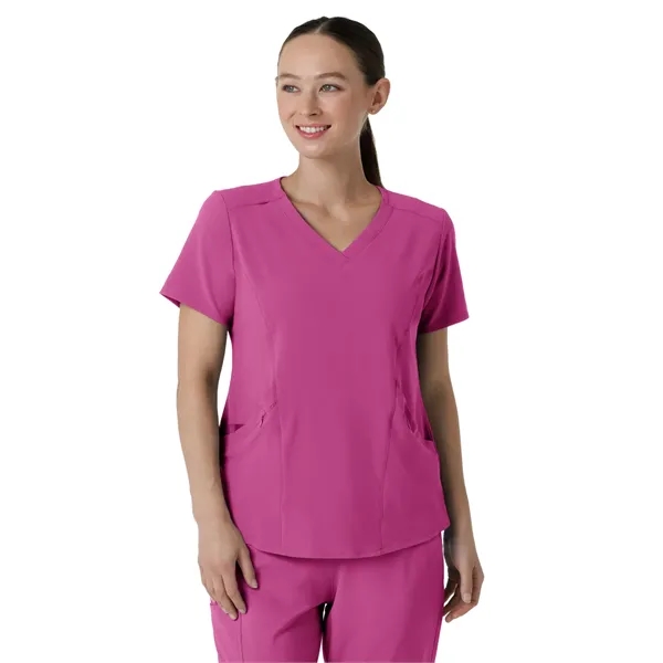 WonderWink Renew Women's V-Neck Top... from ASI 86018 Scrub Authority / Uniform Stores