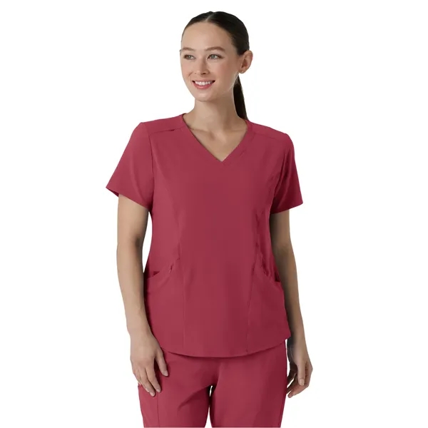 WonderWink Renew Women's V-Neck Top... from ASI 86018 Scrub Authority / Uniform Stores