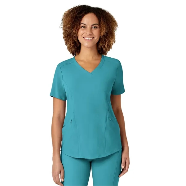 WonderWink Renew Women's V-Neck Top... from ASI 86018 Scrub Authority / Uniform Stores