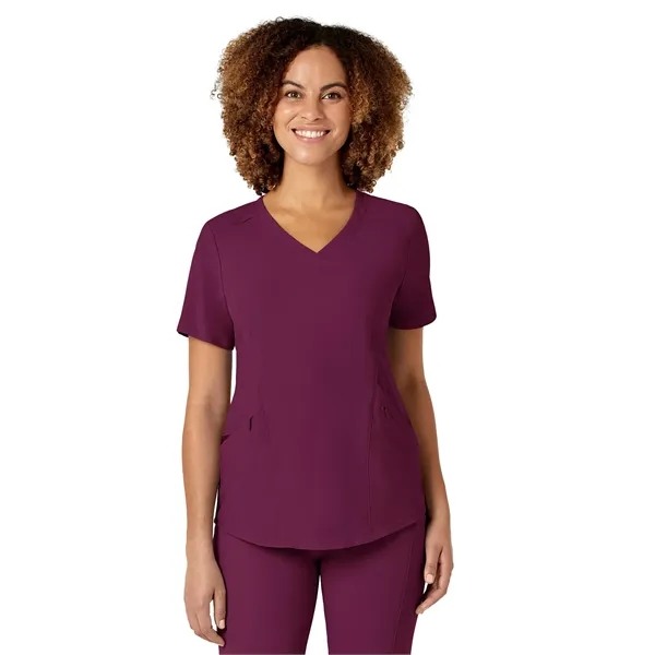WonderWink Renew Women's V-Neck Top... from ASI 86018 Scrub Authority / Uniform Stores