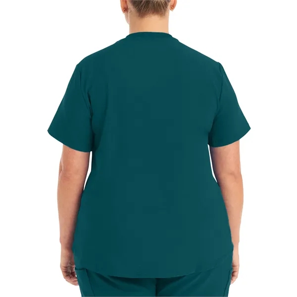 Landau Forward Women's 2-Pocket V-Neck Top... from ASI 86018 Scrub Authority / Uniform Stores