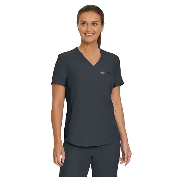 Landau Forward Women's 2-Pocket V-Neck Top... from ASI 86018 Scrub Authority / Uniform Stores