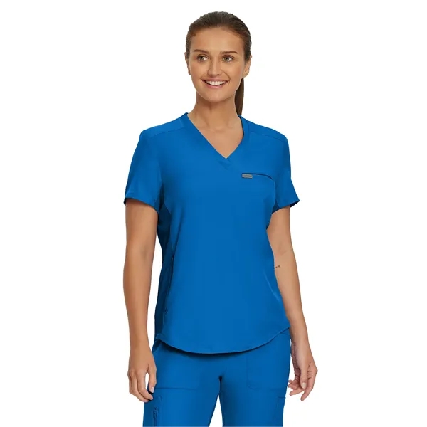 Landau Forward Women's 2-Pocket V-Neck Top... from ASI 86018 Scrub Authority / Uniform Stores
