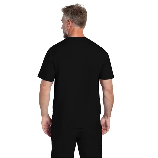 Cherokee - Form - Men's 3-Pocket Henley Top... from ASI 86018 Scrub Authority / Uniform Stores