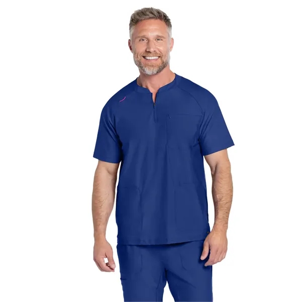 Cherokee - Form - Men's 3-Pocket Henley Top... from ASI 86018 Scrub Authority / Uniform Stores