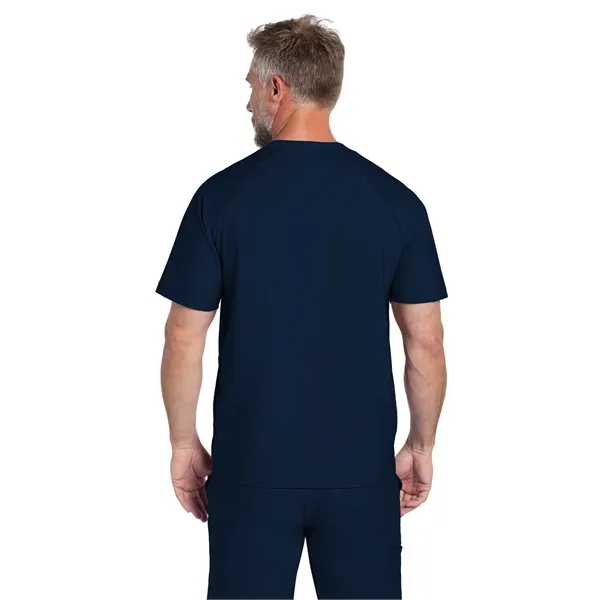 Cherokee - Form - Men's 3-Pocket Henley Top... from ASI 86018 Scrub Authority / Uniform Stores