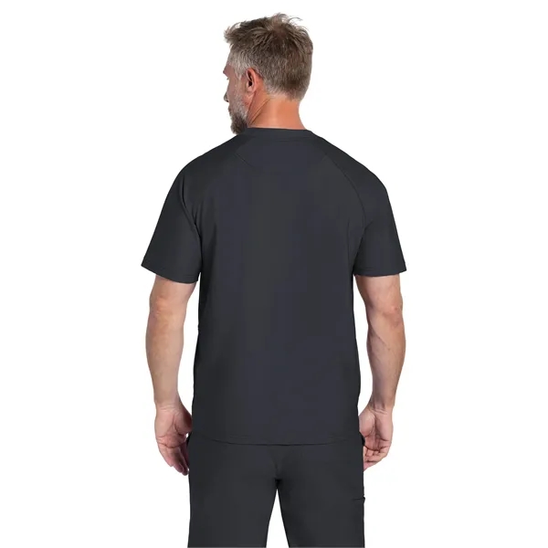 Cherokee - Form - Men's 3-Pocket Henley Top... from ASI 86018 Scrub Authority / Uniform Stores