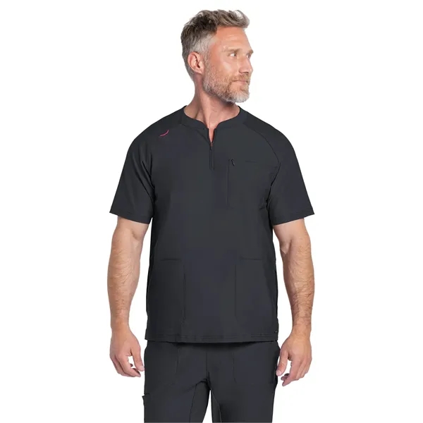 Cherokee - Form - Men's 3-Pocket Henley Top... from ASI 86018 Scrub Authority / Uniform Stores