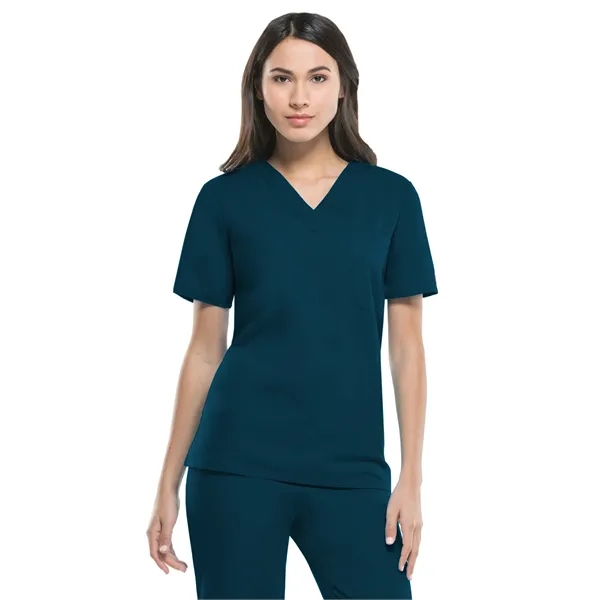 Dickies Medical - EDS Signature - Unisex Tuckable V-Neck Top... from ASI 86018 Scrub Authority / Uniform Stores