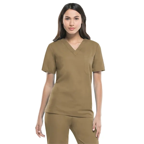 Dickies Medical - EDS Signature - Unisex Tuckable V-Neck Top... from ASI 86018 Scrub Authority / Uniform Stores