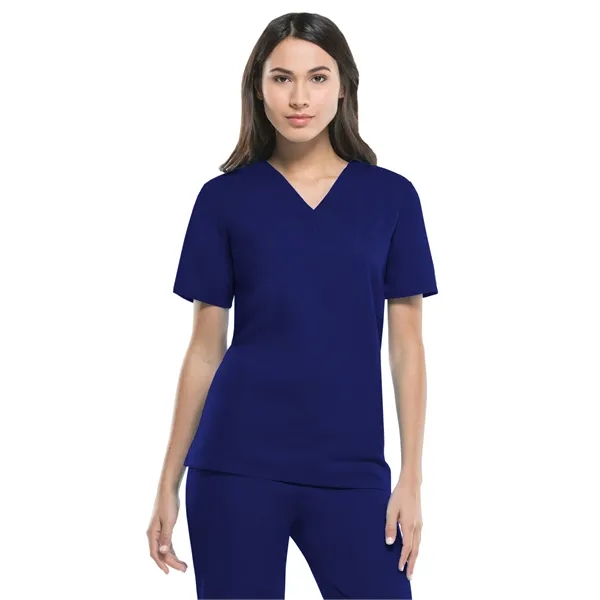 Dickies Medical - EDS Signature - Unisex Tuckable V-Neck Top... from ASI 86018 Scrub Authority / Uniform Stores